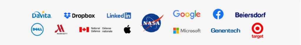 Logos of companies that use Enneagram for teams